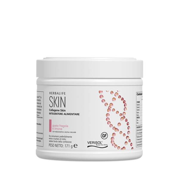 Herbalife SKIN Collagene Skin Fragola e Limone 171 g Herbalife SKIN Collagene Skin Fragola e Limone 171 g
