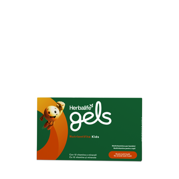 Herbalife Gels NutrientVita Kids Tutti frutti 30 gelatine masticabili Herbalife Gels NutrientVita Kids Tutti frutti 30 gelatine masticabili