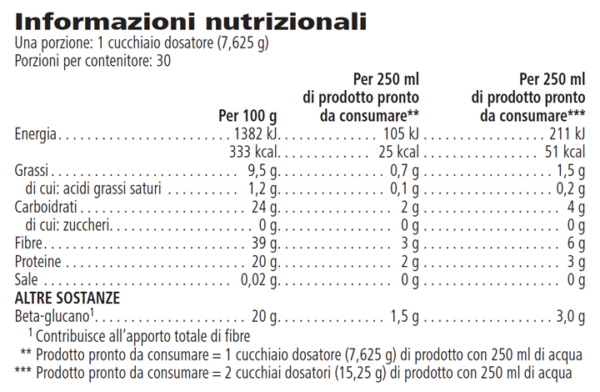 Beta Heart® Vaniglia 229 g Beta Heart® Vaniglia 229 g